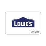 LOWE'S HOME IMPROVEMENT<sup>®</sup> Tarjeta de Regalo de $25